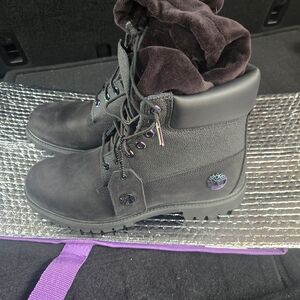 Timberland Black Boots